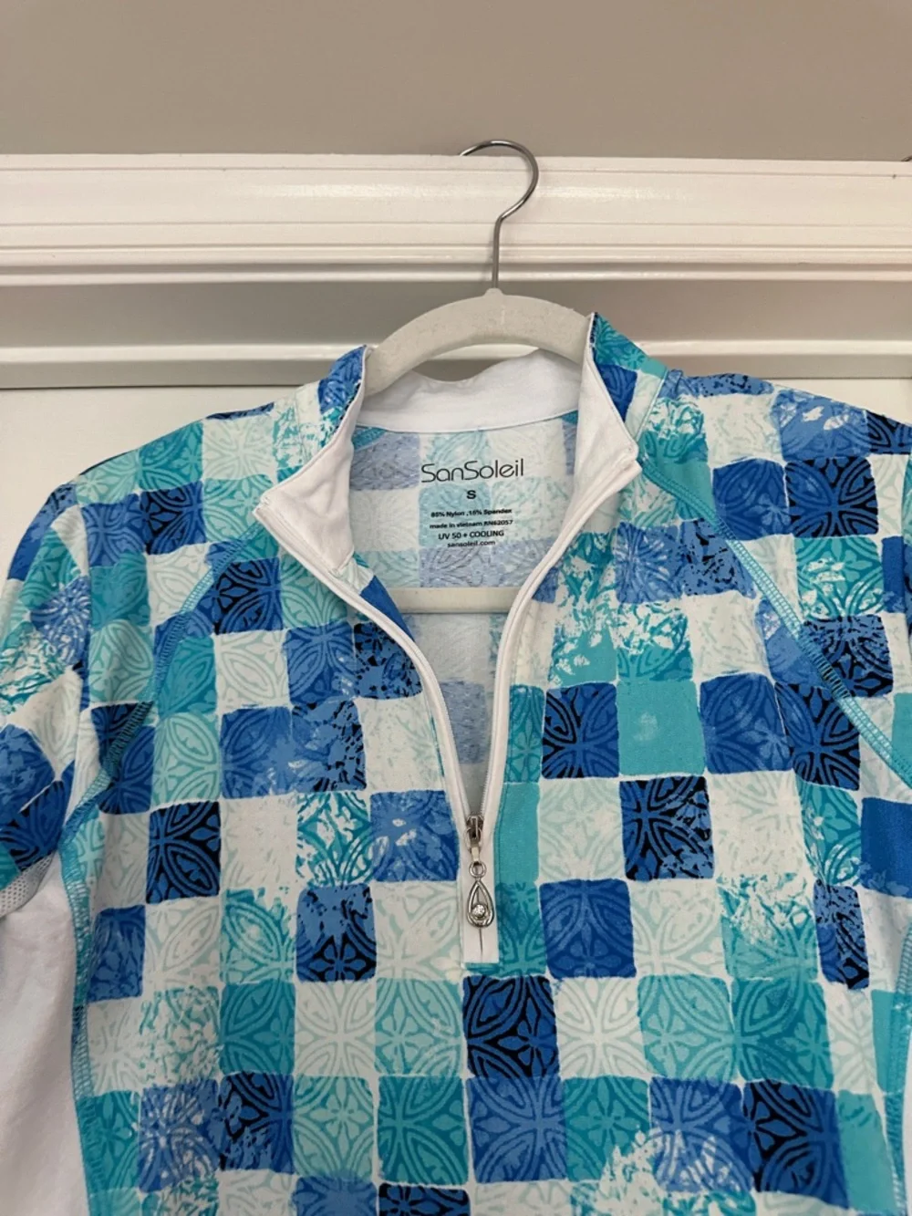 San Soleil 1/4 zip top - Picture 2 of 7